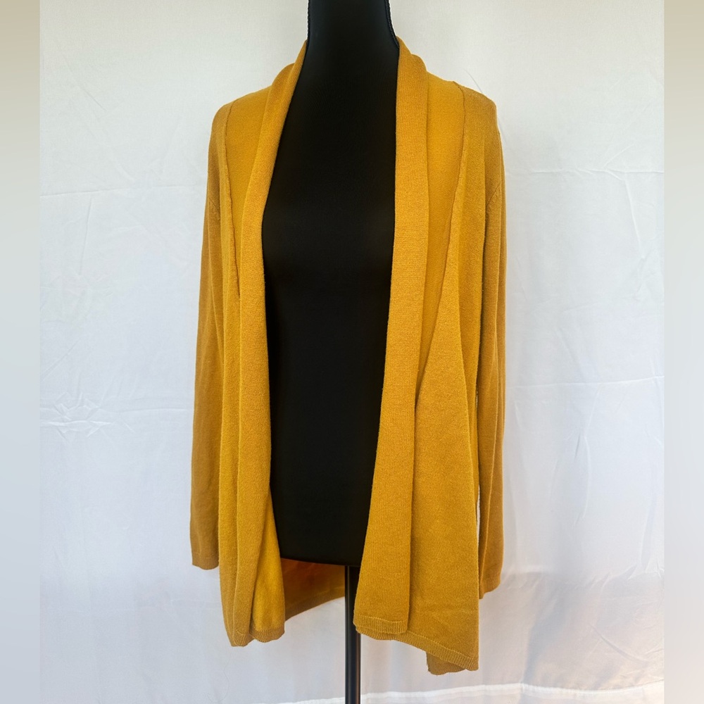Zara Mustard Yellow Cardigan